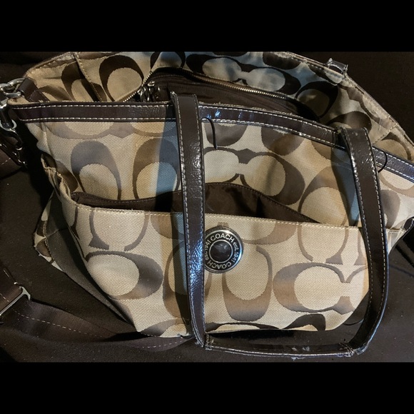 Coach diaper bag - Picture 1 of 3